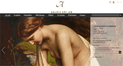 Desktop Screenshot of galeriearyjan.com